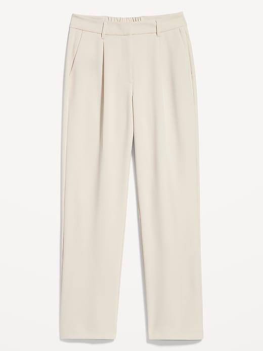 Extra High-Waisted Taylor Trouser Wide-Leg Pants Product Image