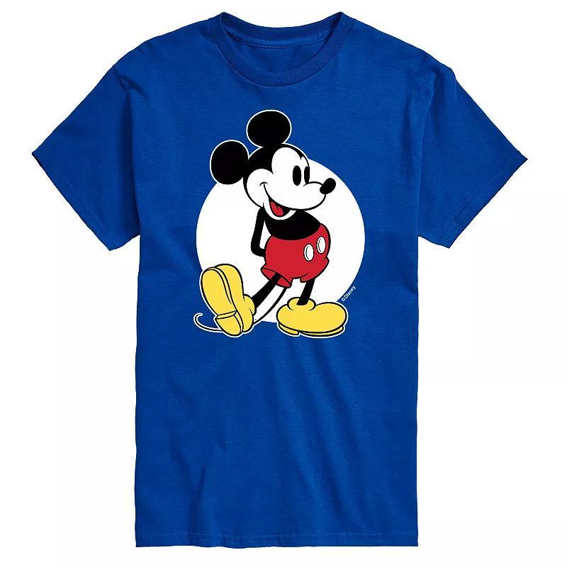 Disneys Mickey Mouse Big & Tall Classic Graphic Tee, Mens Product Image