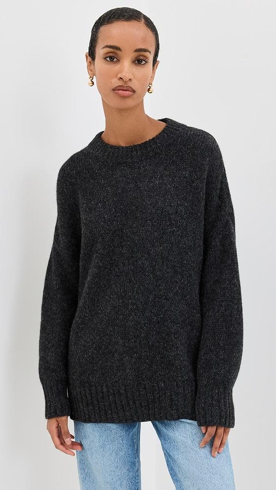 Jenni Kayne Alpaca Cocoon Crew Neck Pullover | Shopbop Product Image
