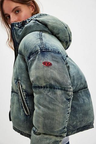 Diesel W-aves Puffer Product Image