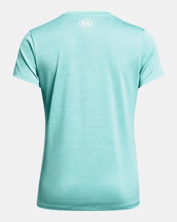 UA Tech Twist Womens V-Neck Short Sleeve Product Image