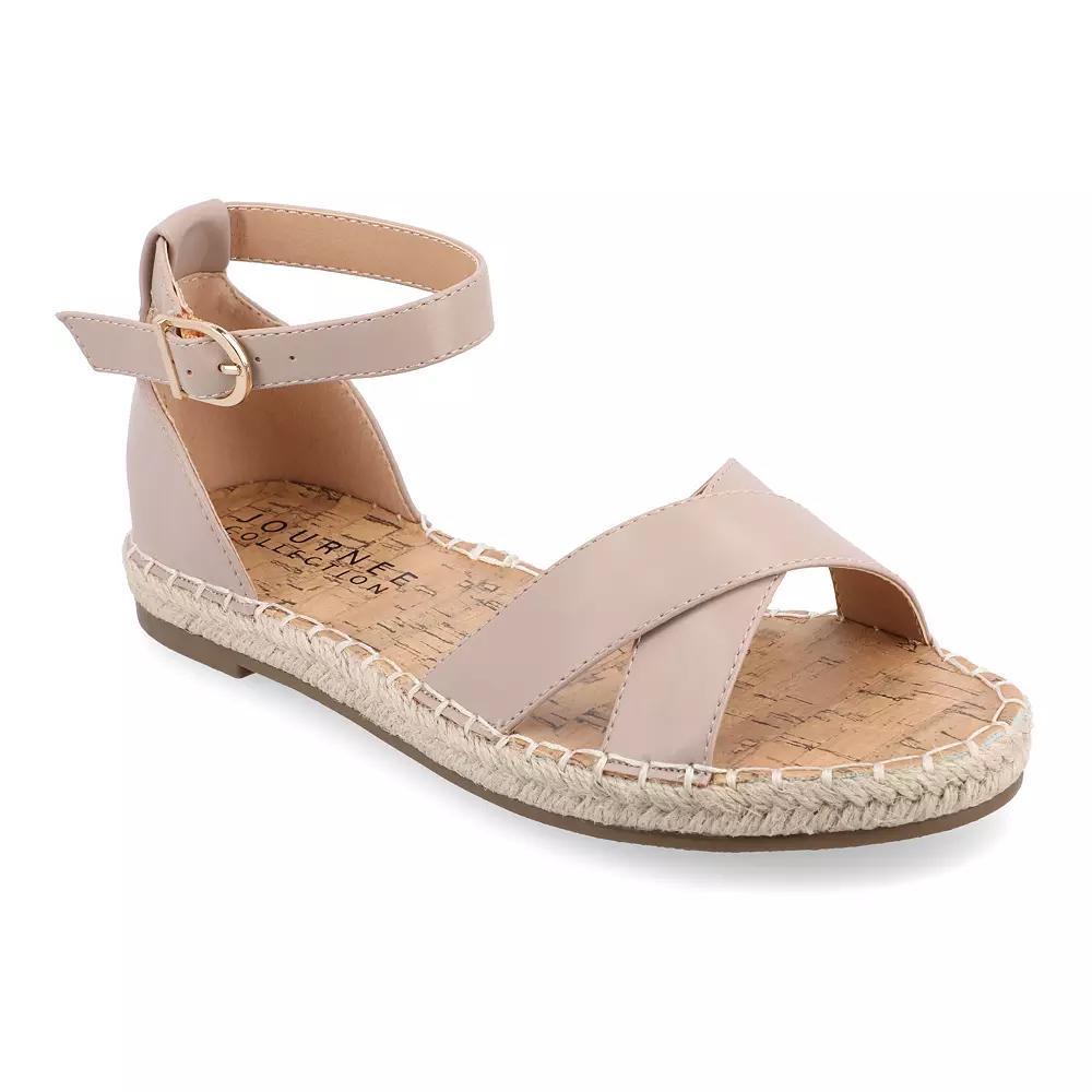 Journee Lyddia Women's Sandals, Size: 10, Red Product Image