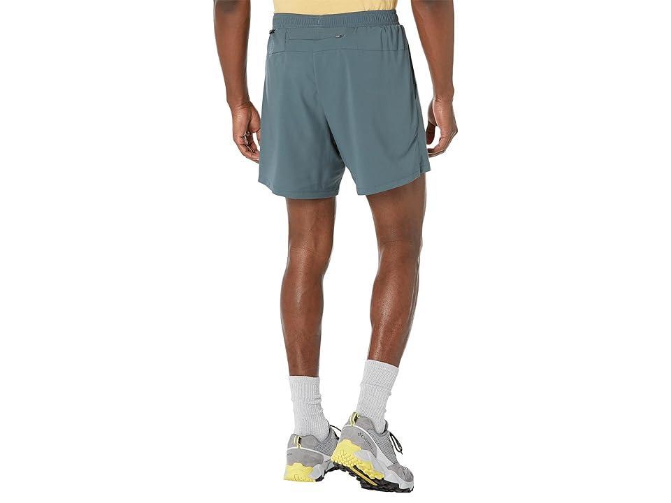 Prana Peak To Pavement Lined Shorts (Grey Blue) Men's Casual Pants Product Image