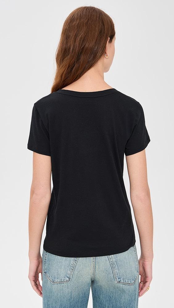 Vince Essential V Neck Tee | Shopbop Product Image