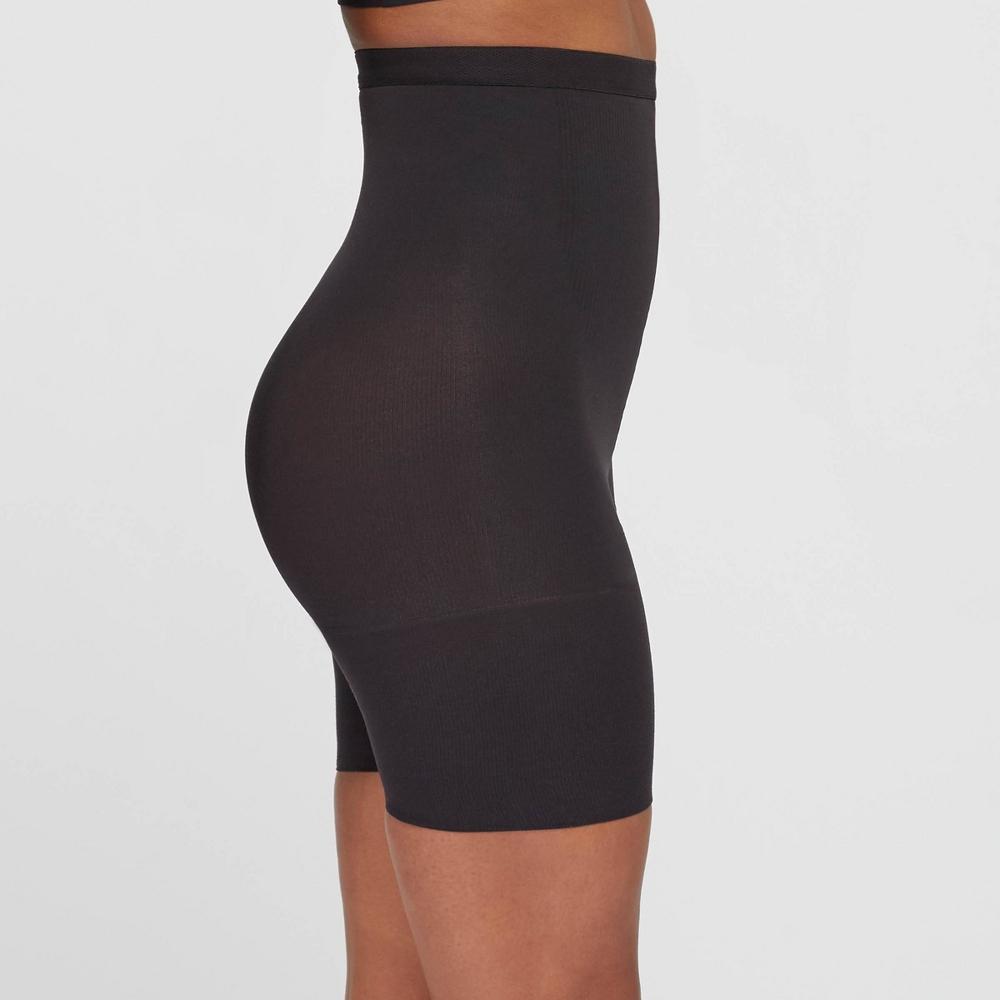ASSETS by SPANX Women's High-Waist Mid-Thigh Super Control Shaper - Black 5: Medium Compression, Tummy & Hip Slimming, Knit Fabric Product Image