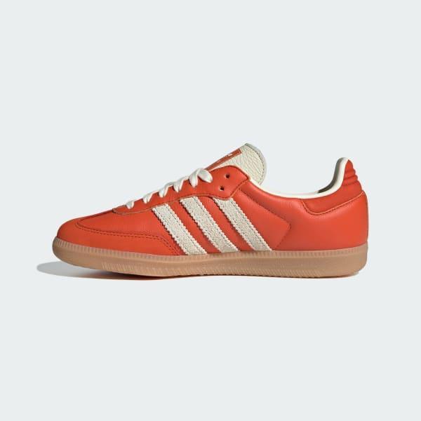 adidas Samba OG Shoes Collegiate Orange M 8.5 / W 9.5 Womens Product Image