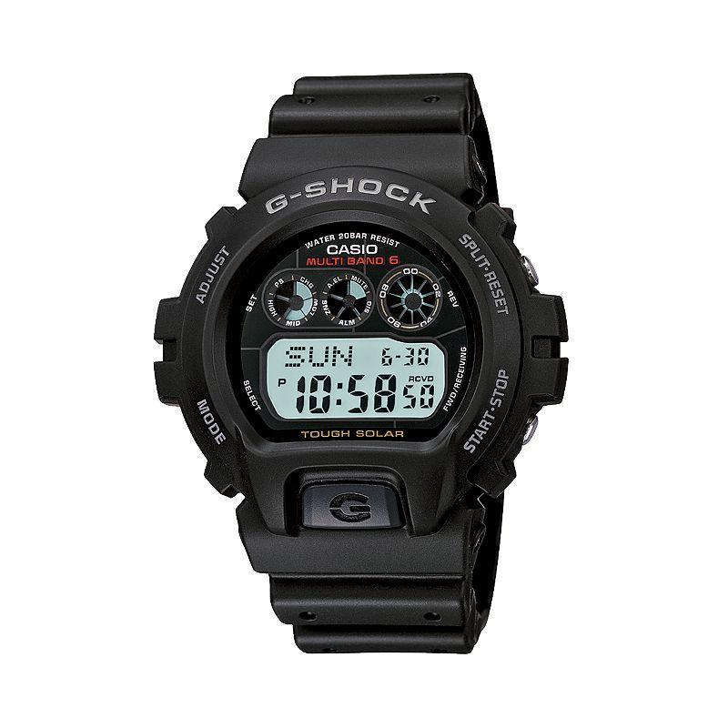 Casio Mens G-Shock Tough Solar Atomic Digital Chronograph Watch - GW6900-1 Multicolor Product Image