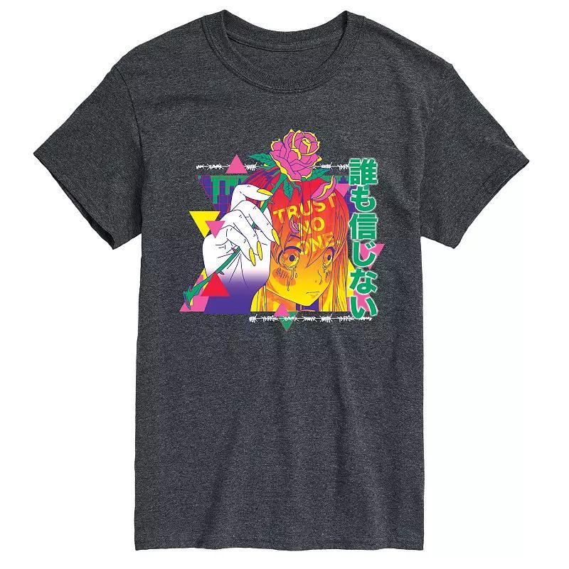 Mens Anime Trust No One Tee Product Image