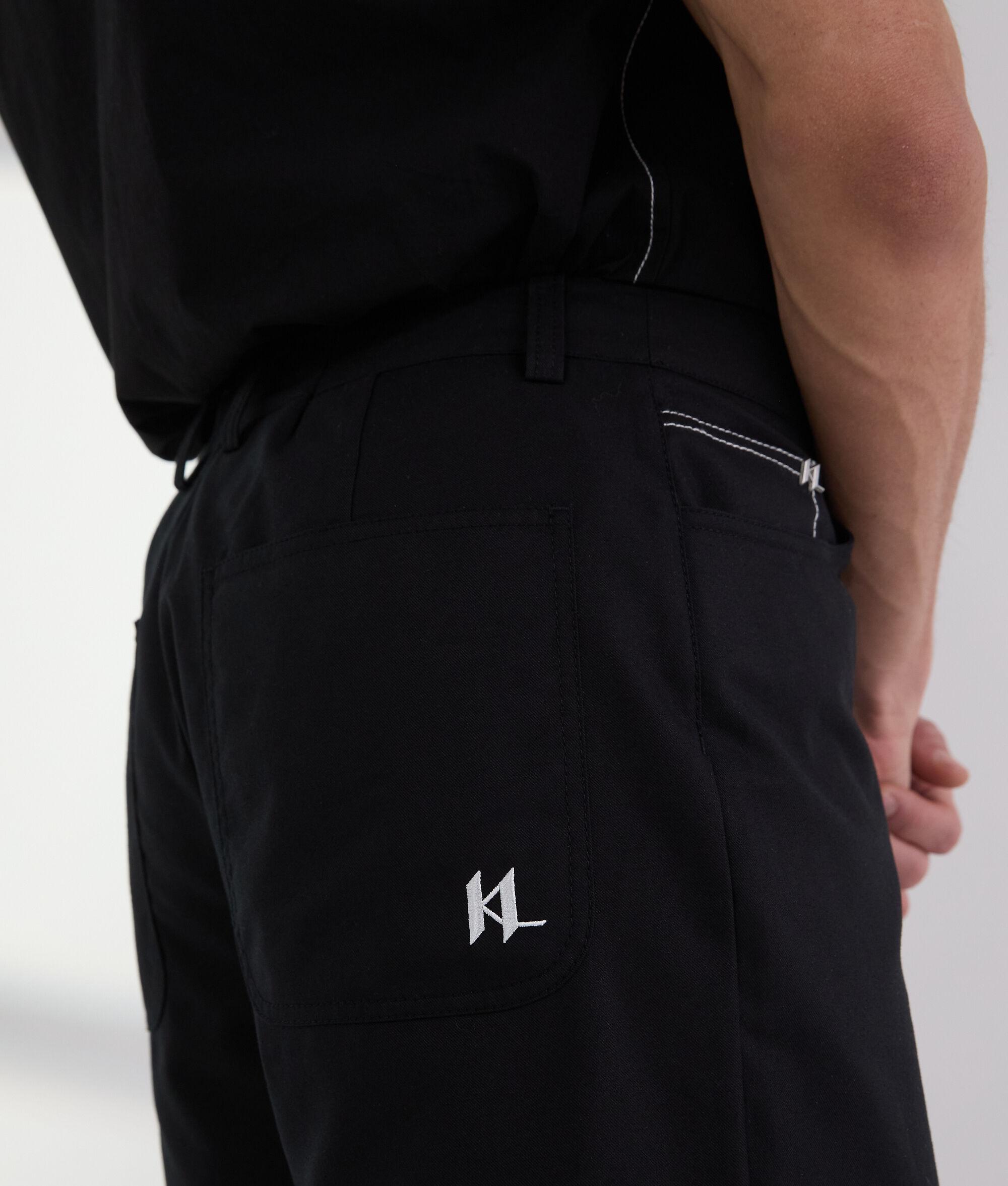 CONTRAST STITCH PANTS Product Image