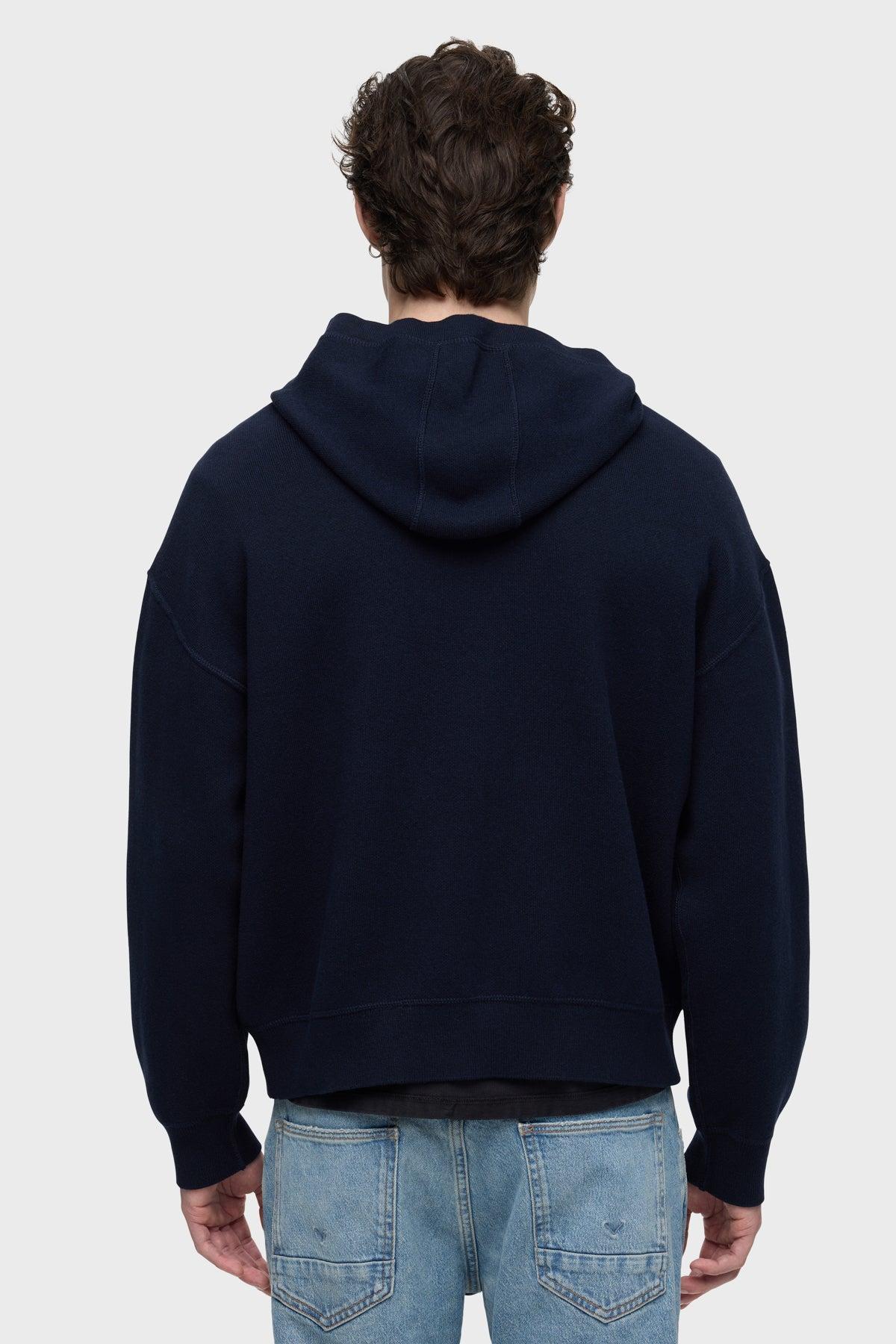 Double Knit Hoodie Male Product Image