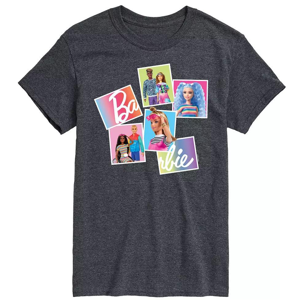 Mens Barbie Photoreal Collage Graphic Tee Product Image