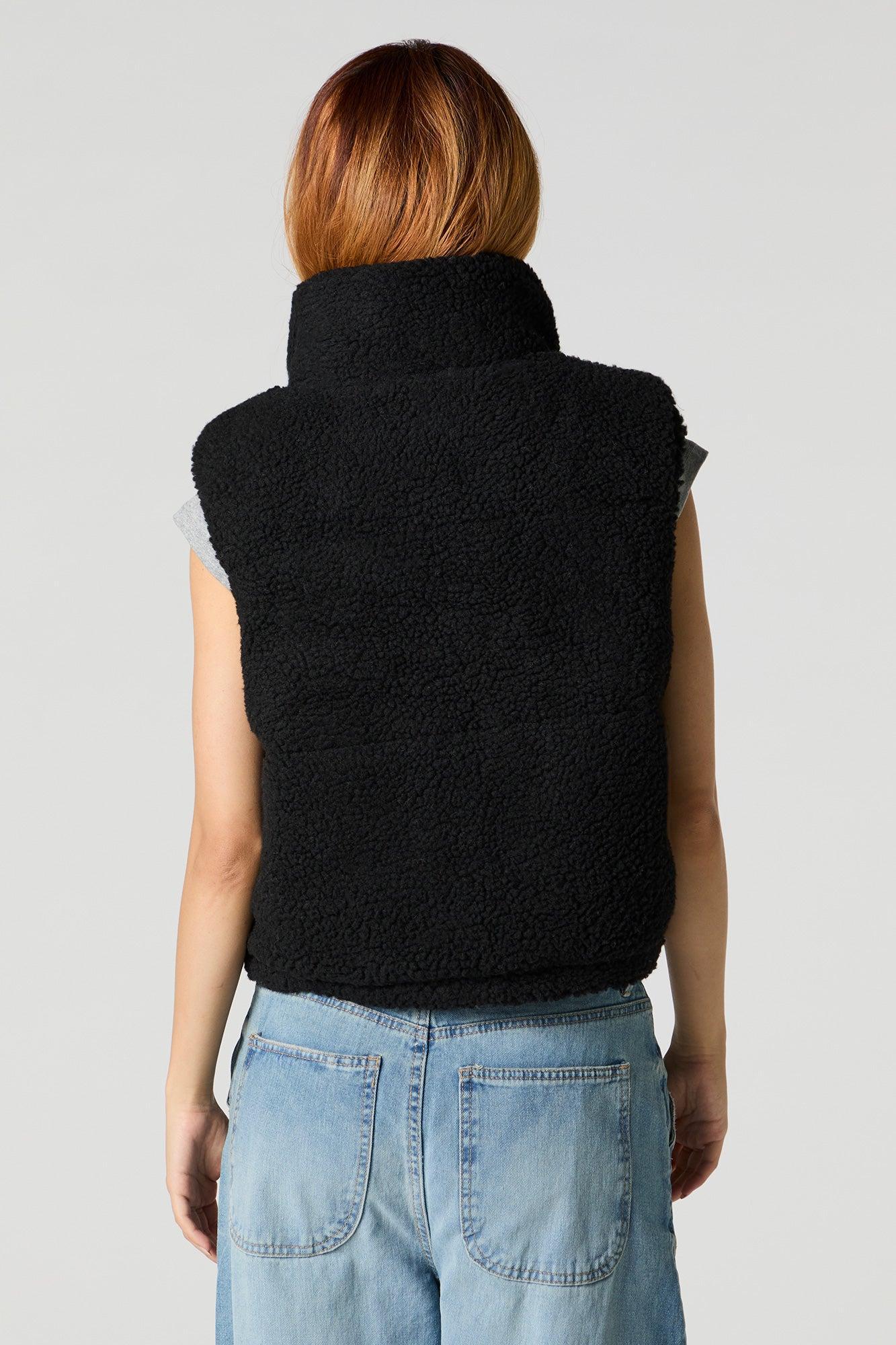 Sherpa Puffer Vest Female Product Image