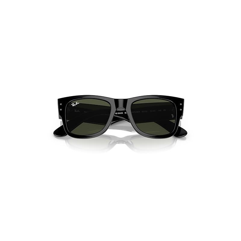 Ray-Ban Mega Wayfarer Sunglasses Frame Green Lenses Product Image