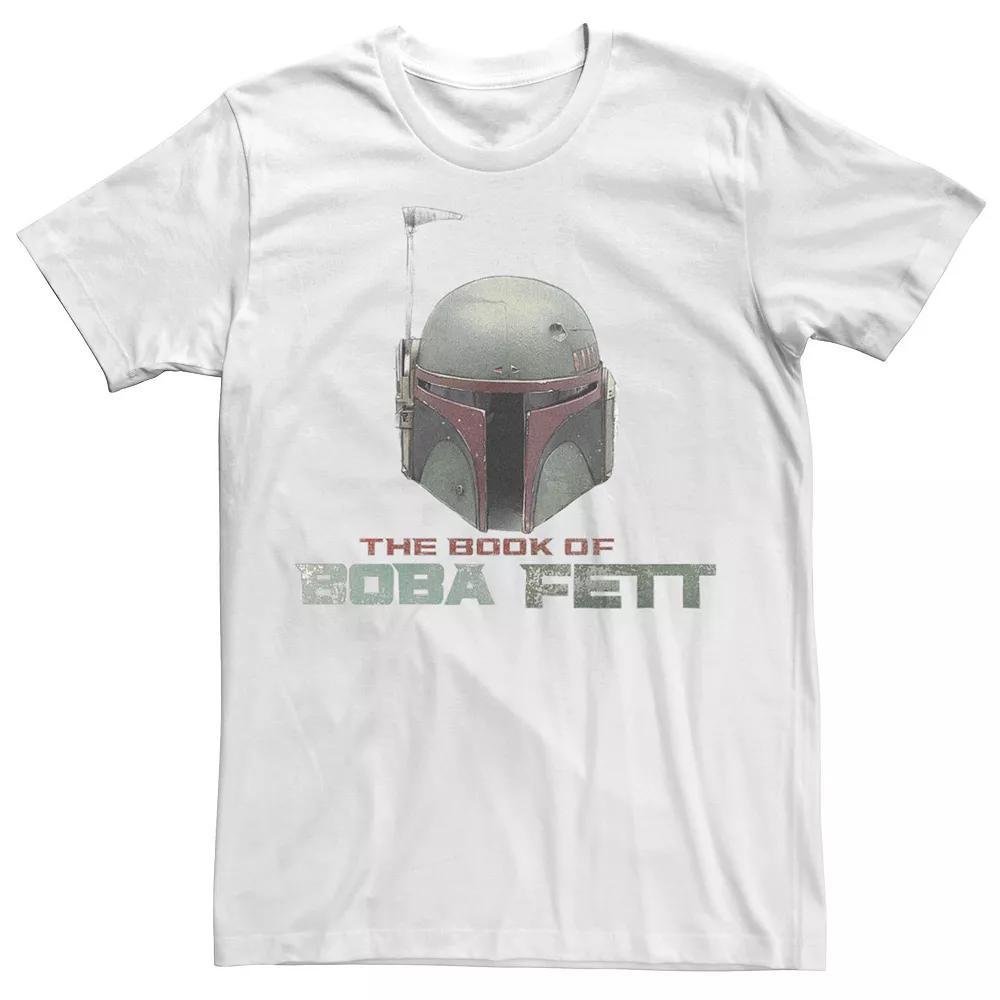 Men's Star Wars The Book Of Boba Fett Helmet Tee, Size: XXL, White Product Image