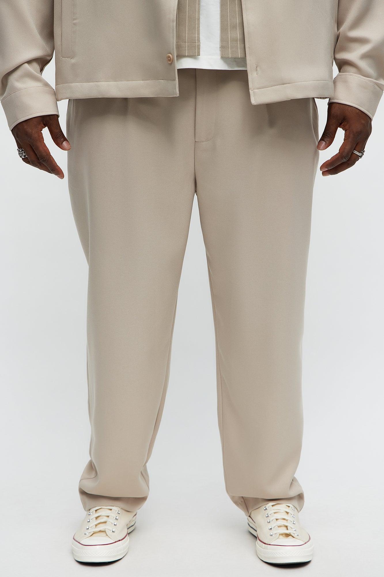 Slim Mara Hybrid Trousers - Tan Product Image
