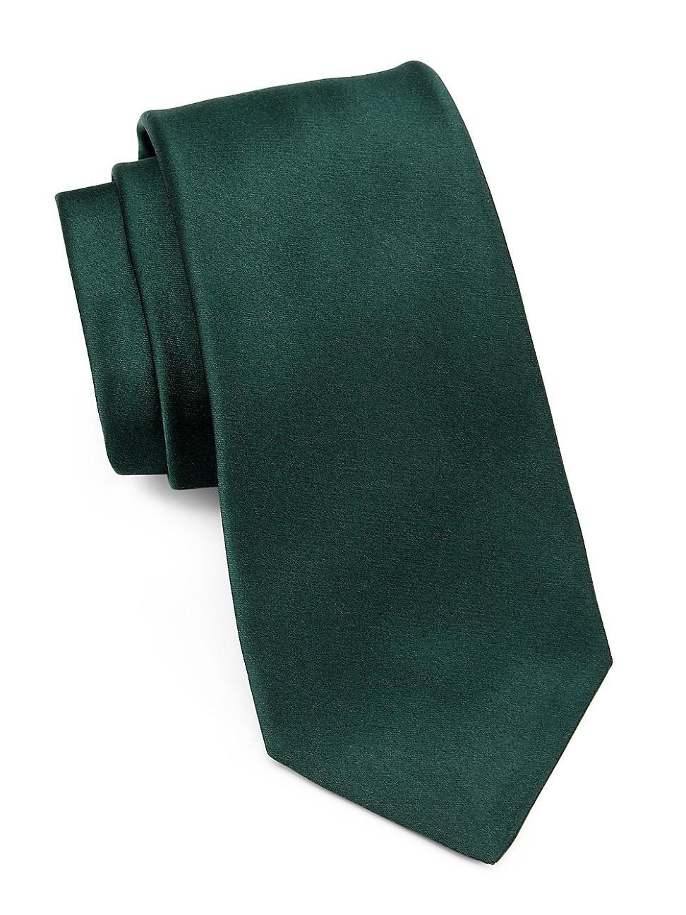 Mens COLLECTION Striped Silk Tie Product Image