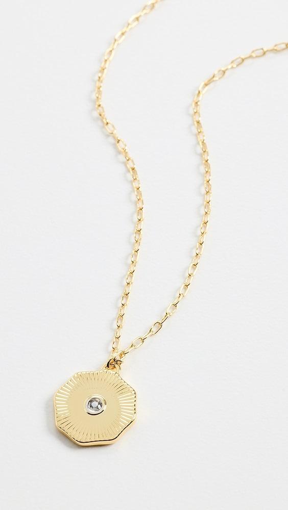 Gorjana Birthstone Coin Necklace | Shopbop Product Image
