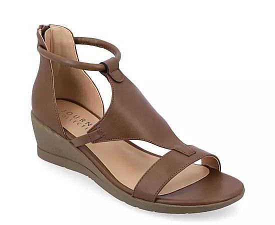 Journee Trayle Womens Wedge Sandals Product Image