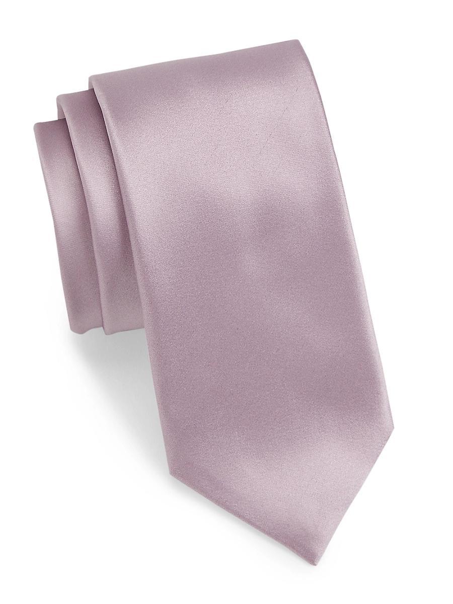 Mens COLLECTION Striped Silk Tie Product Image
