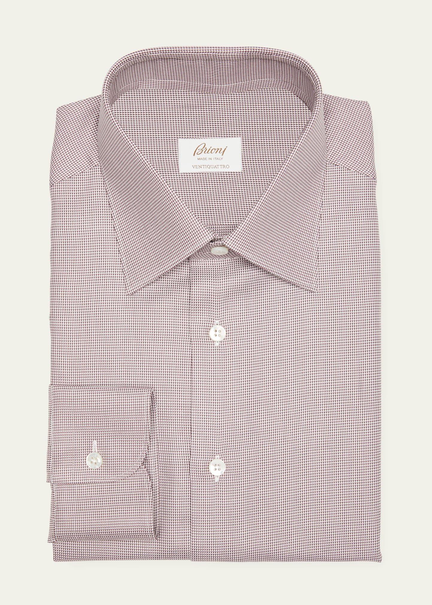 Mens Micro-Houndstooth Dress Shirt Product Image