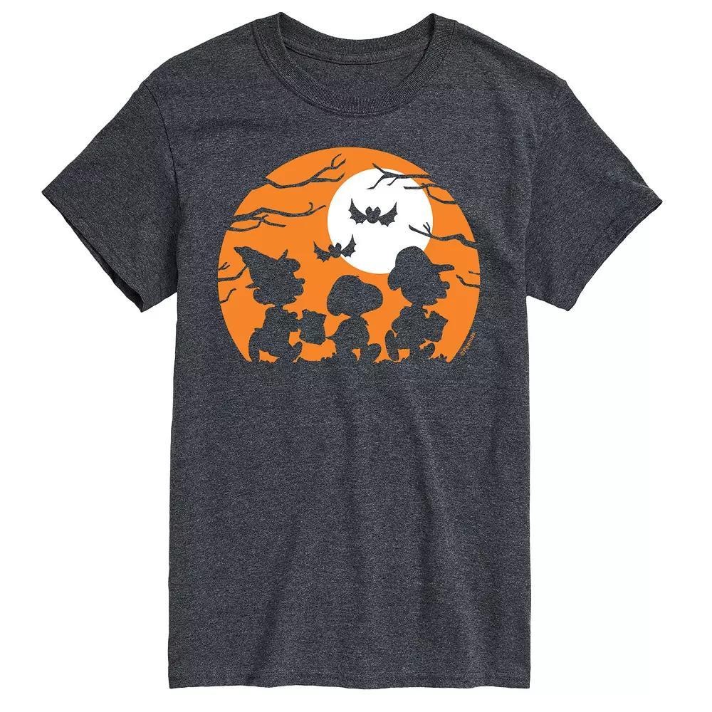 Big & Tall Peanuts Character Silhouettes, Mens Product Image