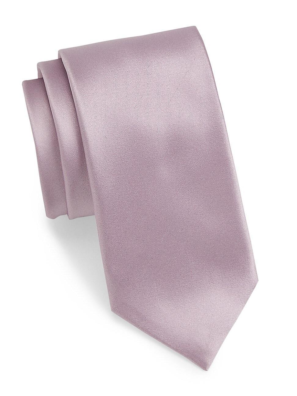 Mens COLLECTION Striped Silk Tie Product Image
