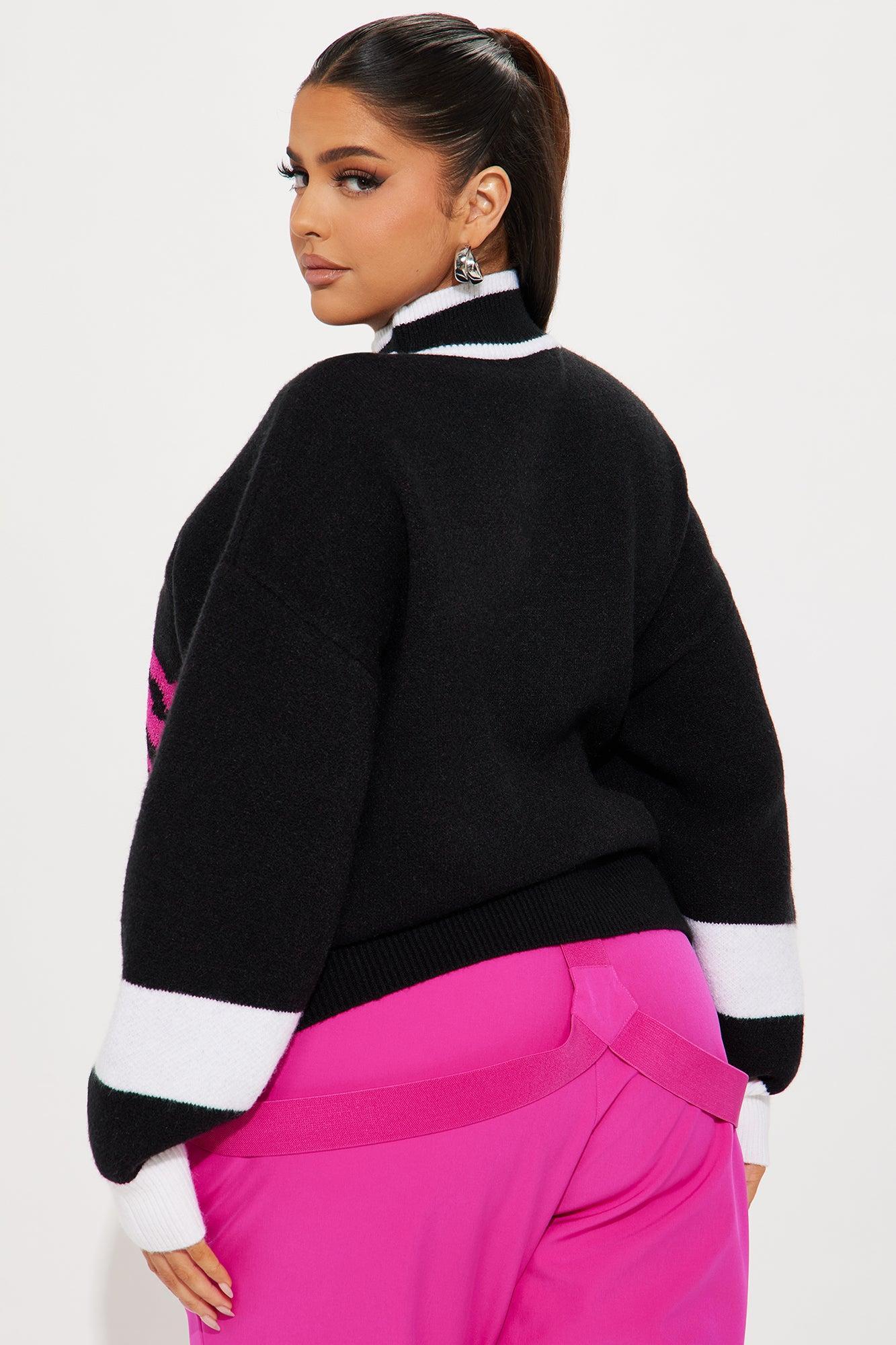 Après Ski Pullover Sweater - Black/combo Product Image