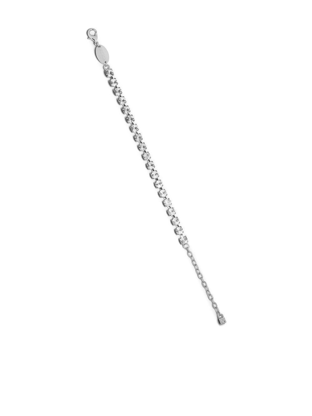 logo-engraved metal bracelet Product Image