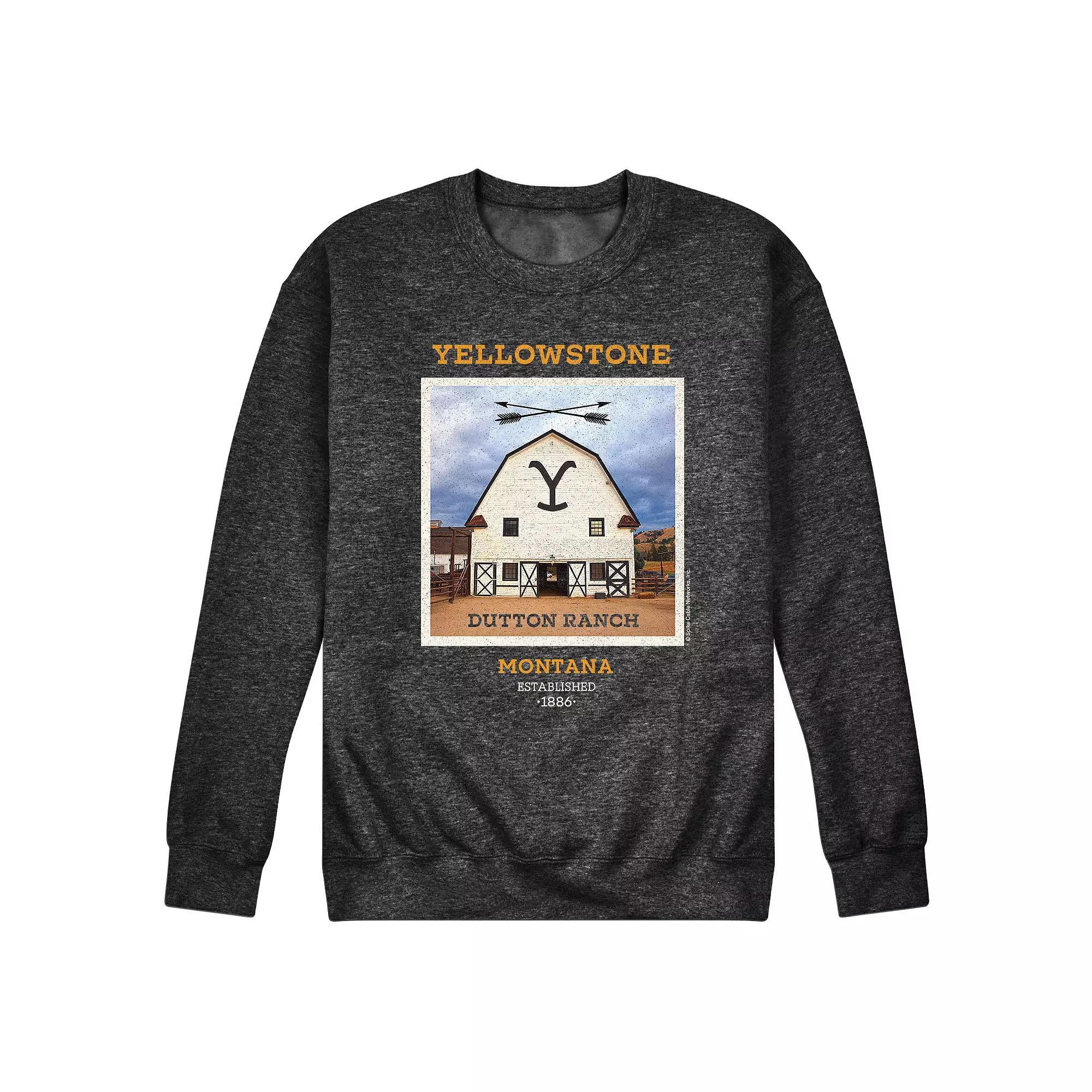 Mens Yellowstone Dutton Barn Sweatshirt Product Image