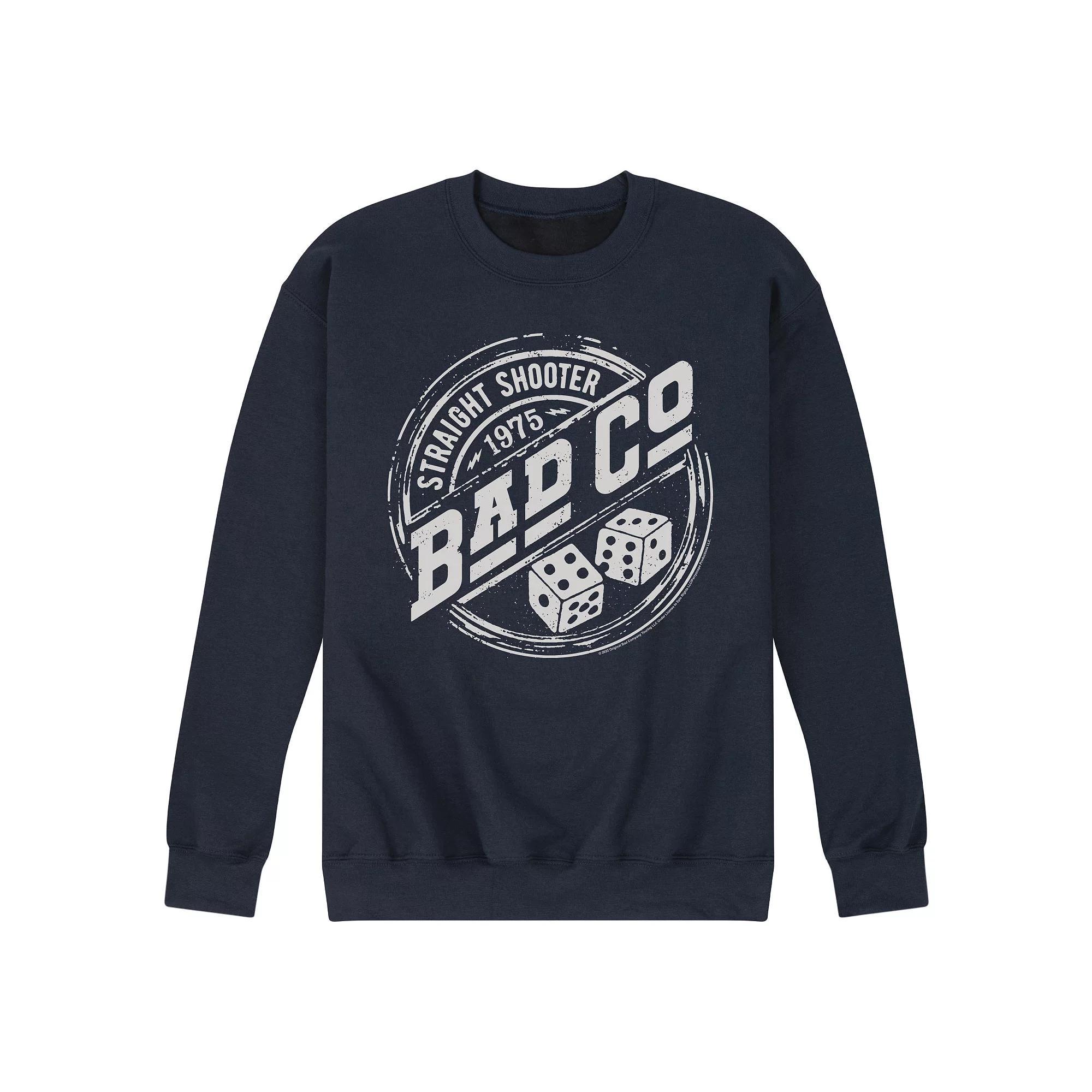 Mens Bad Company Badge Sweatshirt Blue Product Image