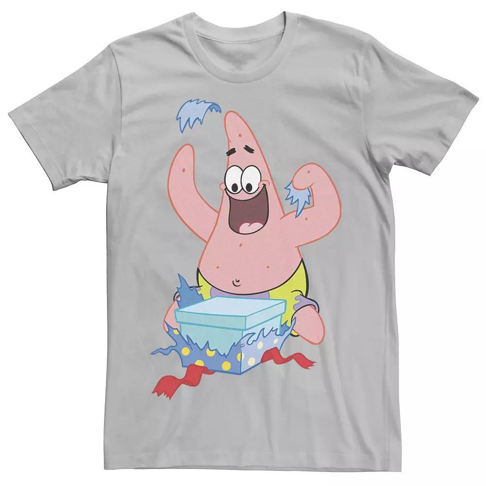 Men's Nickelodeon SpongeBob SquarePants Patrick Star Holiday Graphic Tee, Size: Medium, Blue Product Image