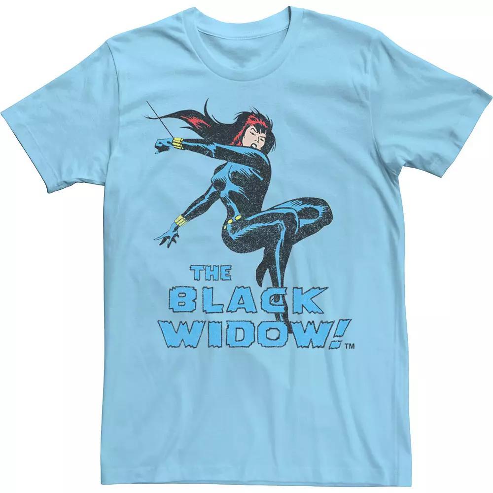 Men's Marvel Swinging In Tee, Size: Medium, Light Blue Product Image