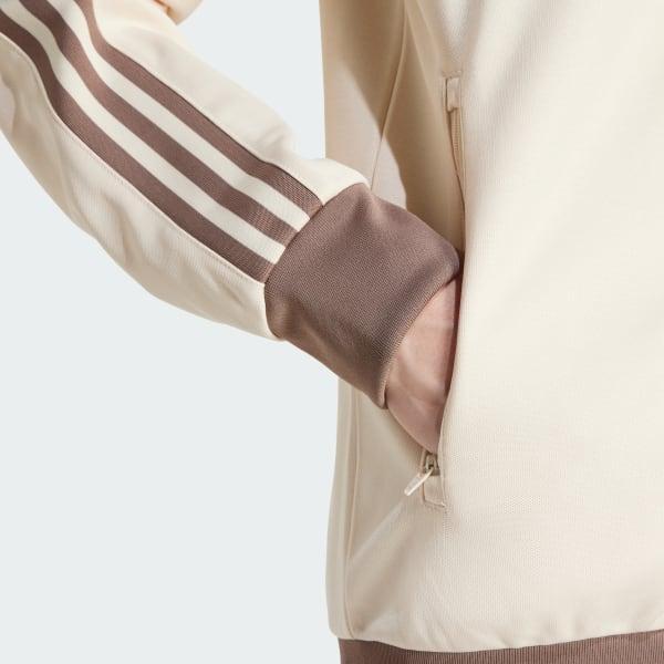 adidas Adicolor Classics Beckenbauer Track Jacket Wonder White 2XL Mens Product Image