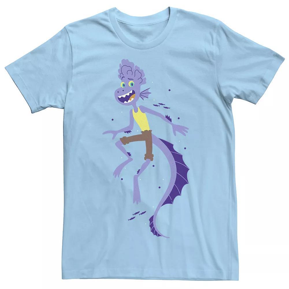 Disney / Pixar's Luca Alberto Men's Portrait Tee, Size: XXL, Light Blue Product Image