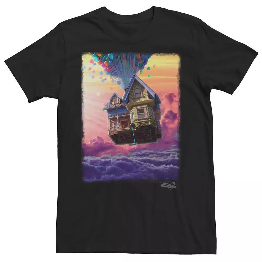 Disney / Pixar's Up Men's Float Tee, Size: XXL, Black Product Image