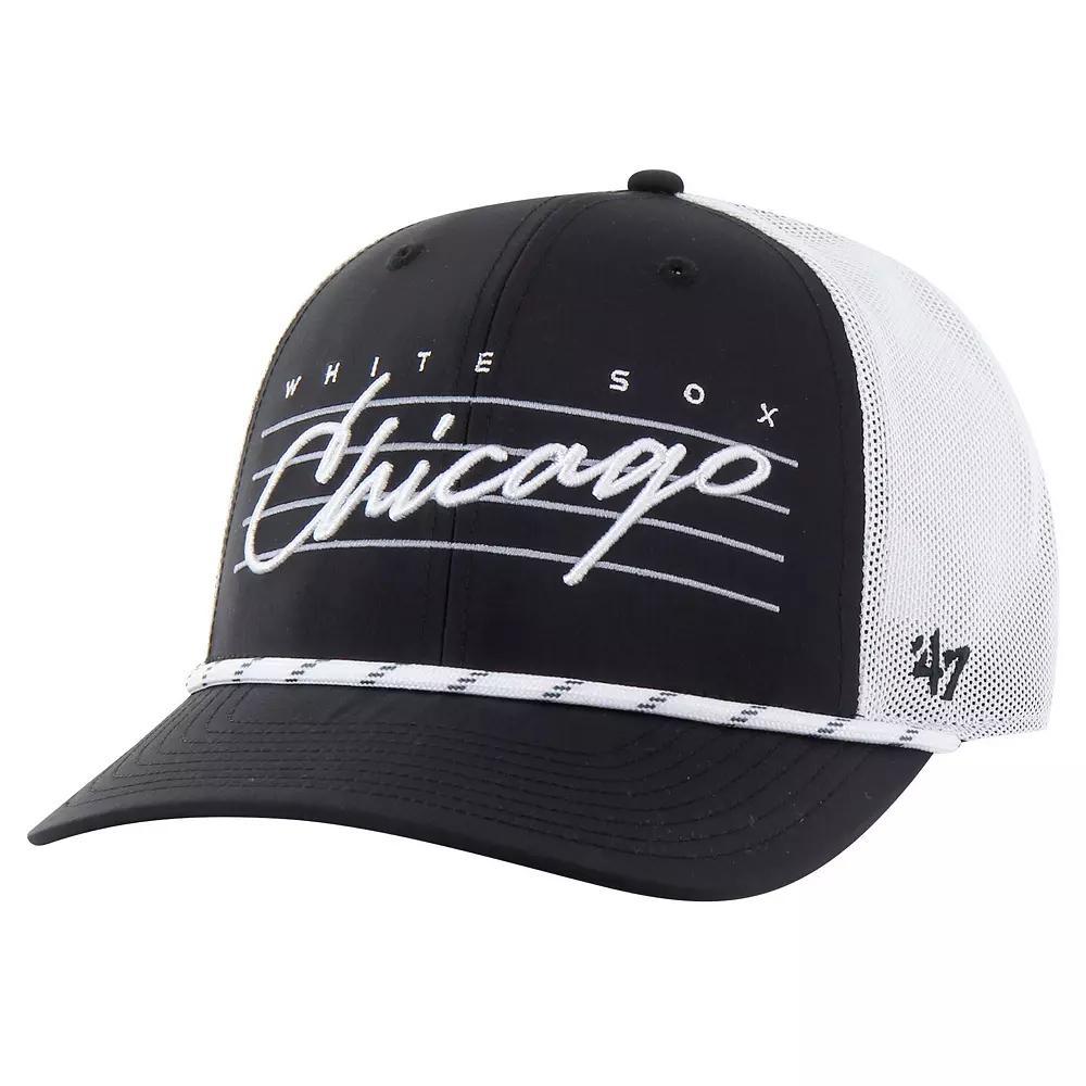 Mens 47 Chicago White Sox Downburst Trucker Adjustable Hat Product Image
