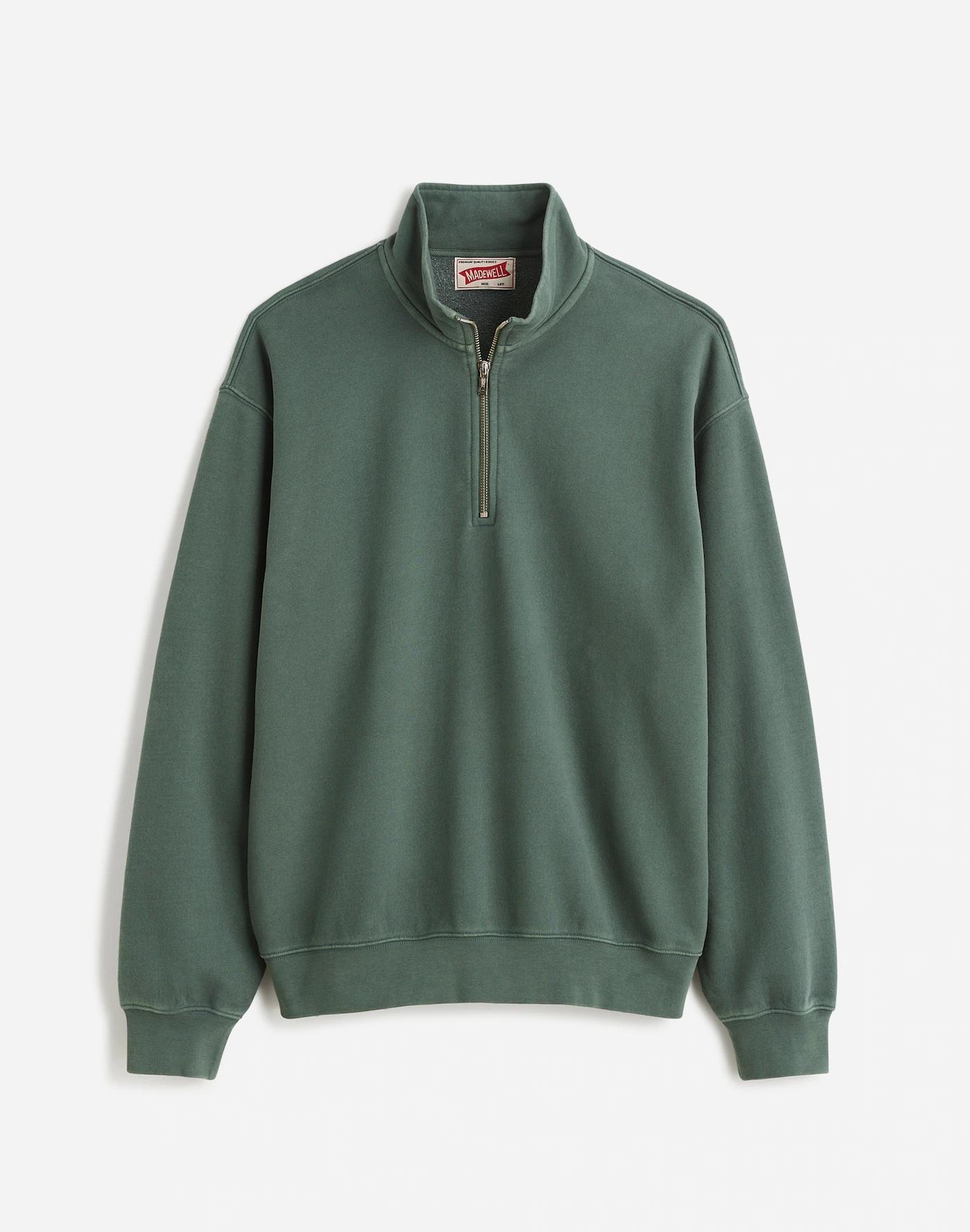 The McCarren Midweight Quarter Zip Sweatshirt Product Image