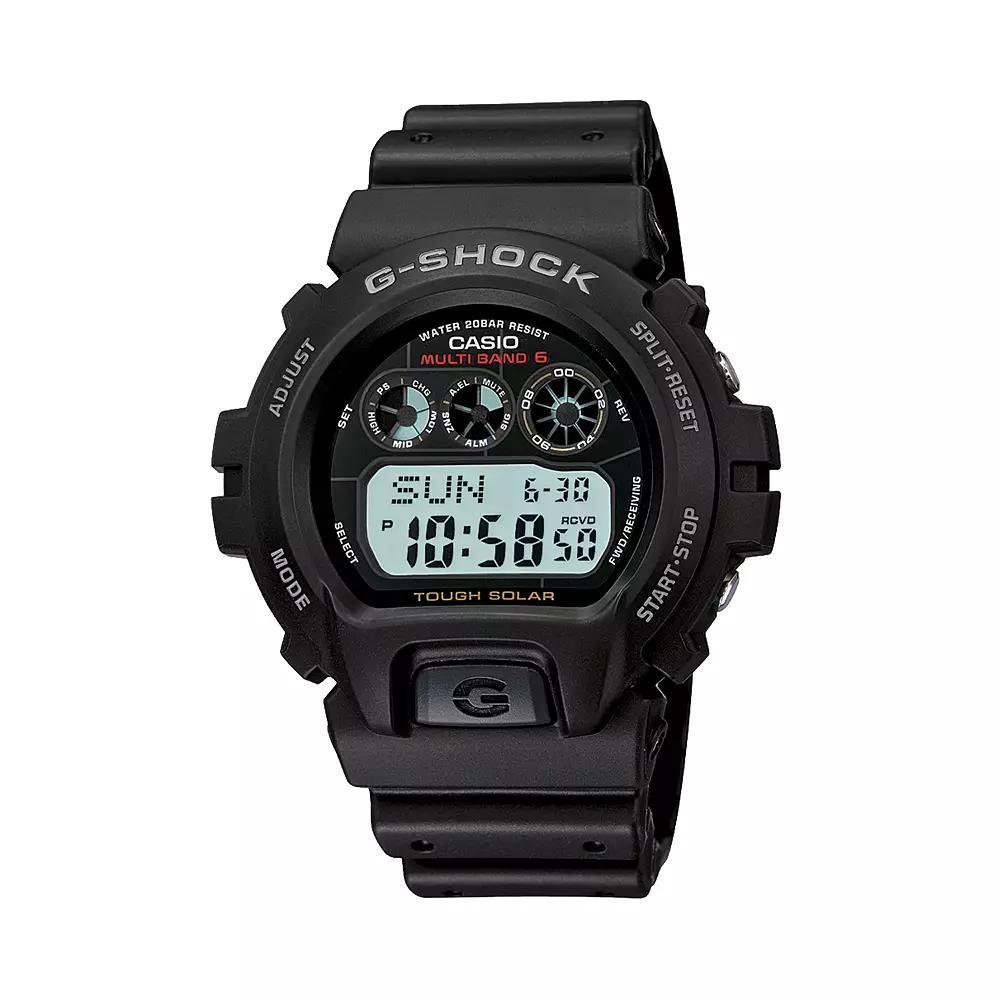 Casio Mens G-Shock Tough Solar Atomic Digital Chronograph Watch - GW6900-1 Multicolor Product Image