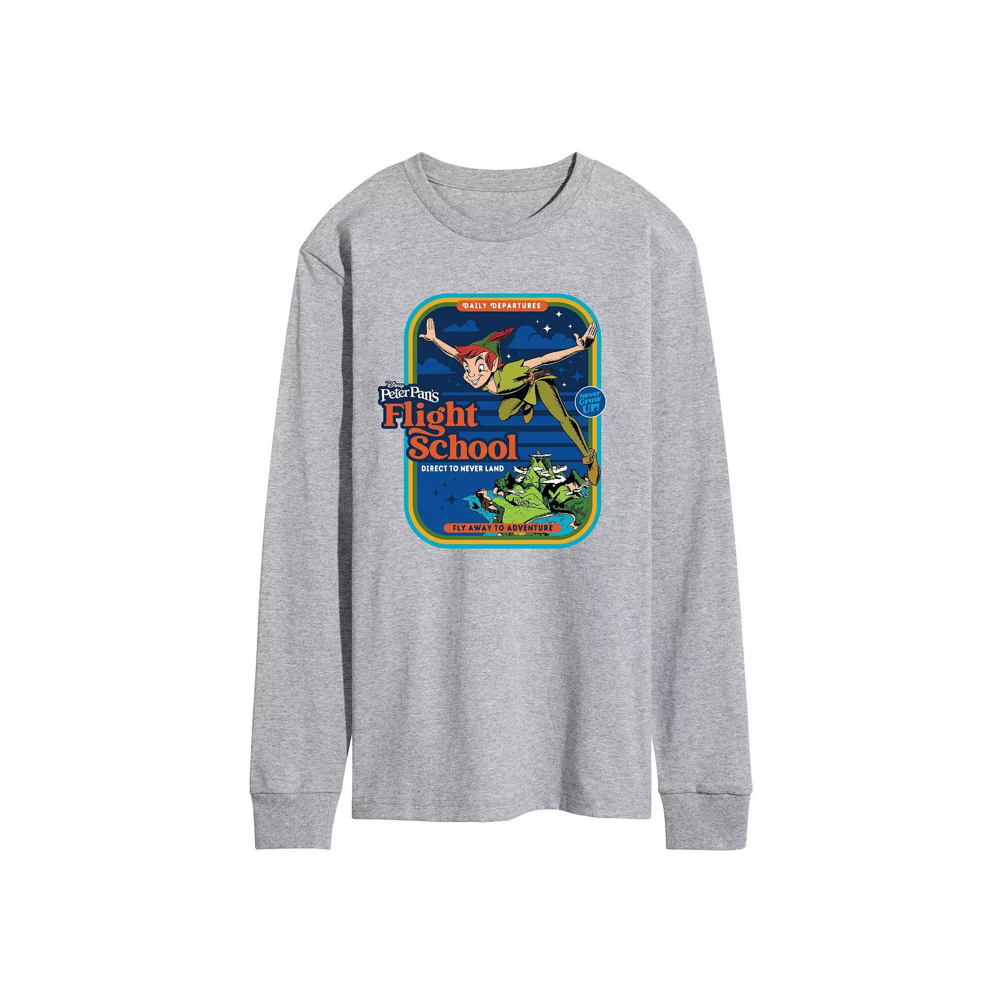 Disneys Peter Pan Mens Flight School Long Sleeve Product Image