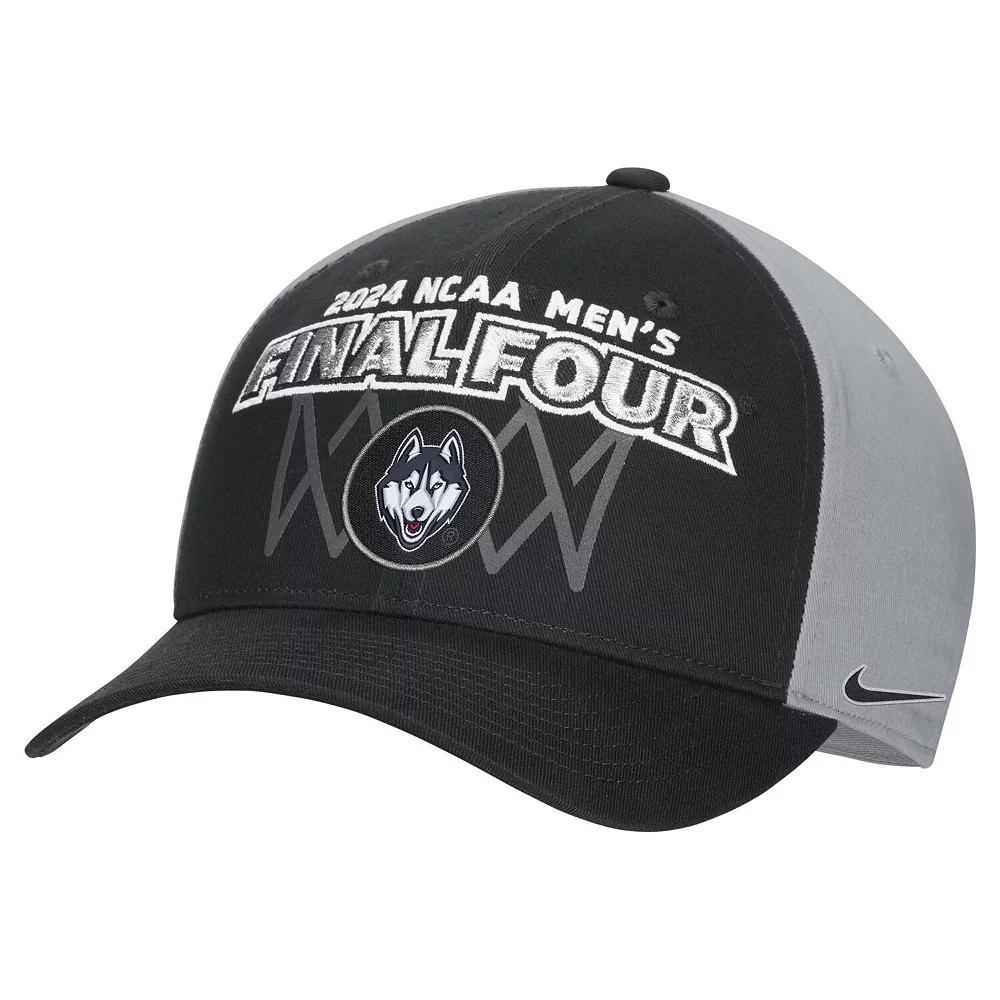Nike UConn Huskies 2024 NCAA Mens Basketball Tournament March Madness Final Four Regional Champions Locker Room Classic 99 Adjustable Hat Product Image