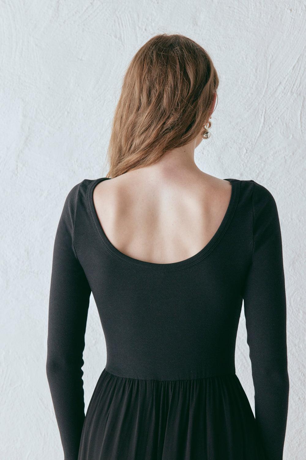 Abbey Maxi Dress Black Product Image