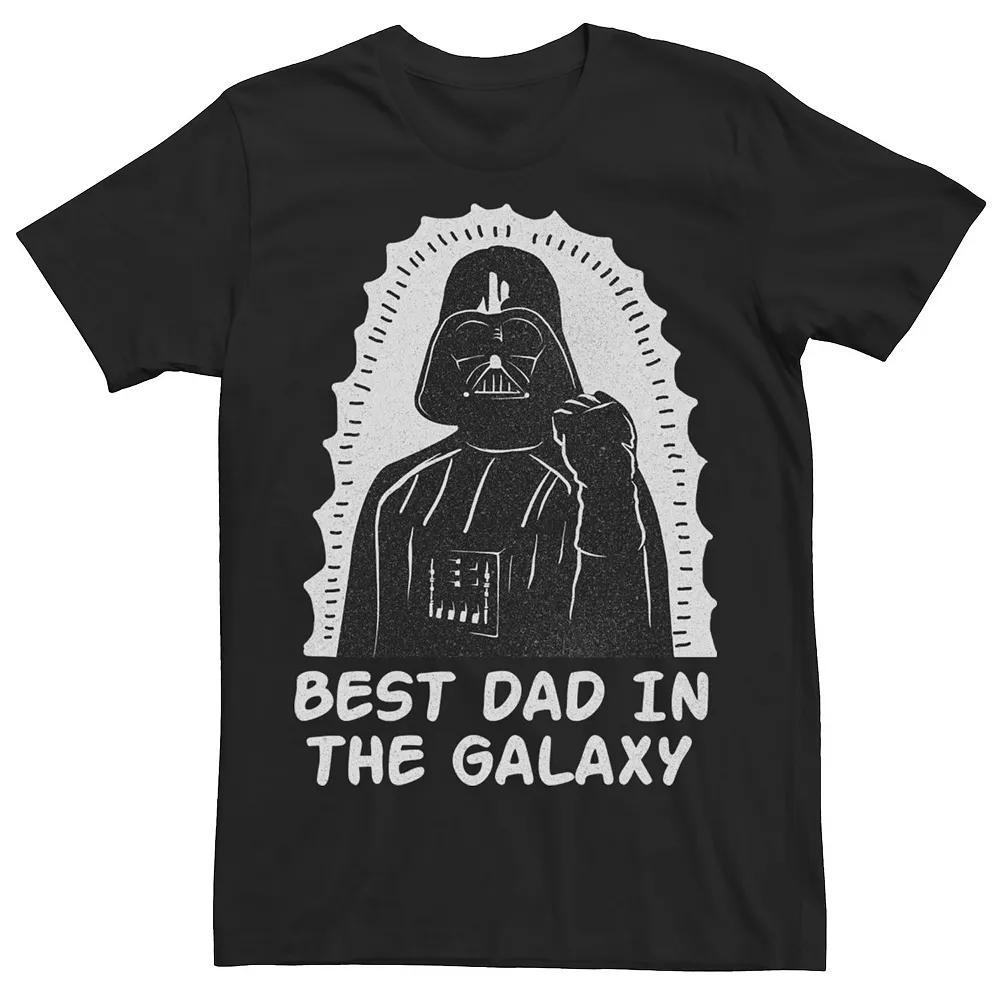 Men's Star Wars Darth Vader Best Dad Ever Tee, Size: XL, Black Product Image
