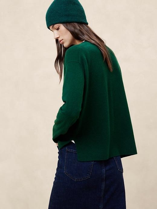 Merino-Cashmere Pullover Sweater Product Image