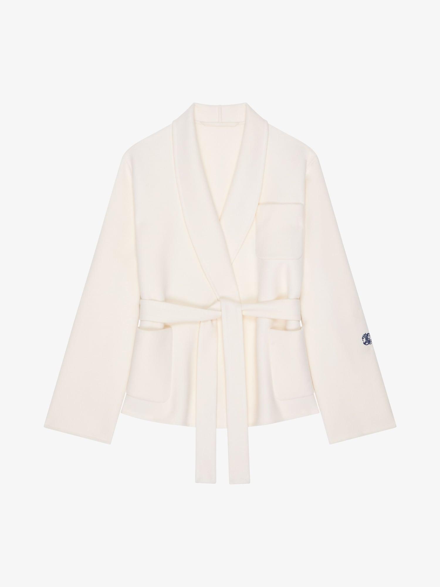Jacket in wool with HG embroidery Product Image