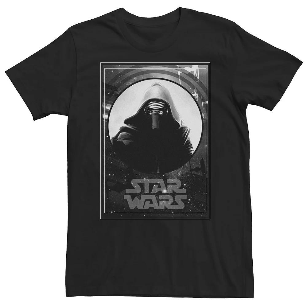 Big & Tall Star Wars Kylo Panic Poster Tee, Men's, Size: 5XL, Black Product Image