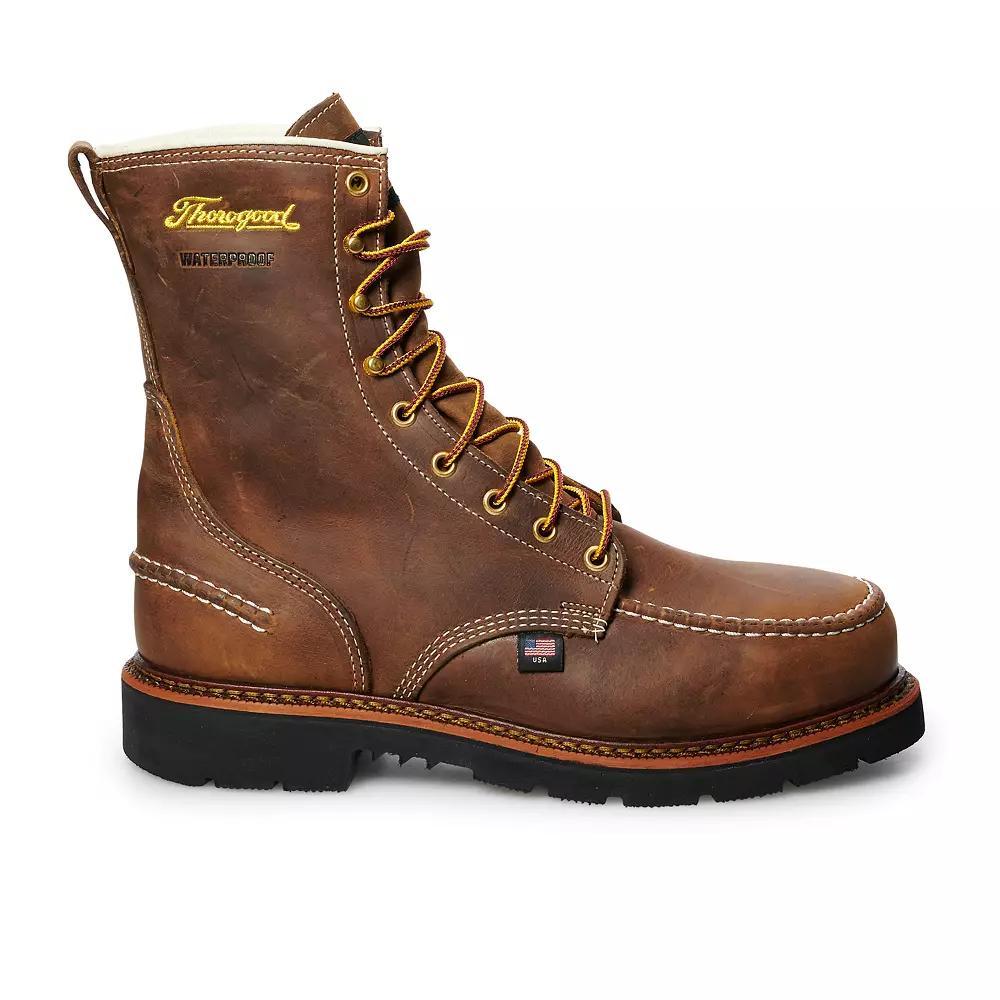 Thorogood 1957 Crazyhorse Men's 8-in. Waterproof Steel Toe Work Boots, Size: 11 Medium, Crazy Horse Product Image