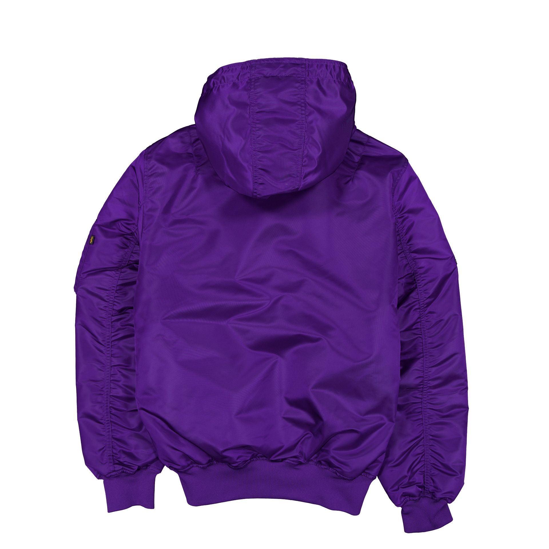 Alpha Industries x Golden State Warriors L-2B Hooded Bomber Jacket Male Product Image