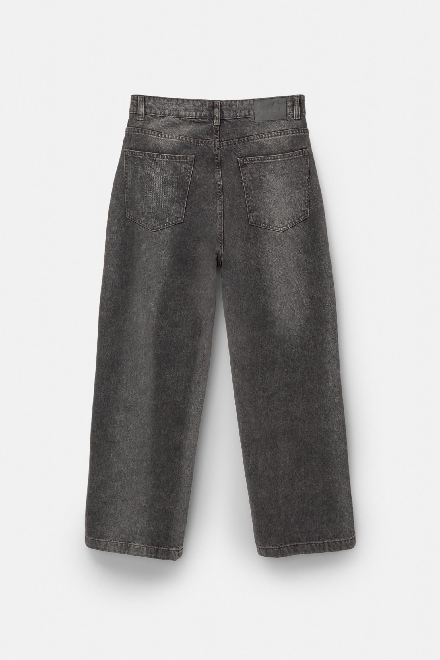 Loose baggy spray jeans Product Image