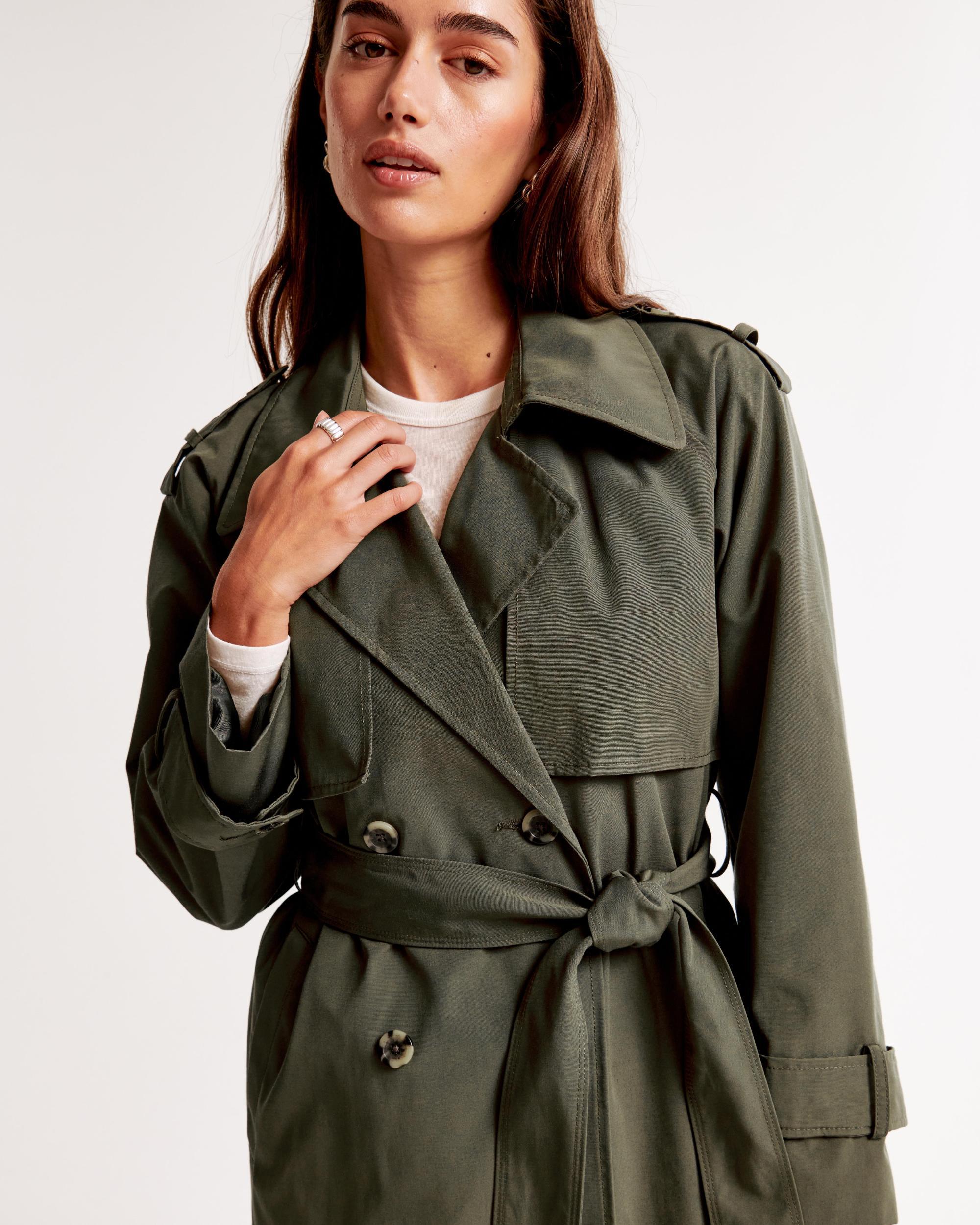 Classic Long Trench Coat Product Image