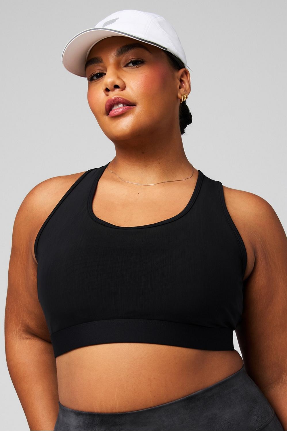 Fabletics Faye High Impact Sports Bra Womens black Size XXS Product Image